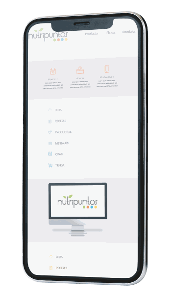 App de Nutripuntos para pacientes
